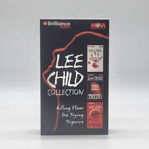 Jack Reacher Novels On Audio Book Killing Floor,Die Trying,Tripwire By Lee Child